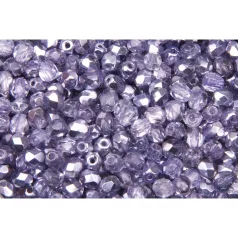 Czech fire polished beads - 4 mm
