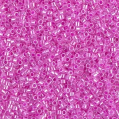 Delica 11/0 -  DB0247 - Lined Crystal Fuchsia - 5 gr
