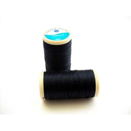 Nylbond beading thread - black/blue (#9575) - 60 m
