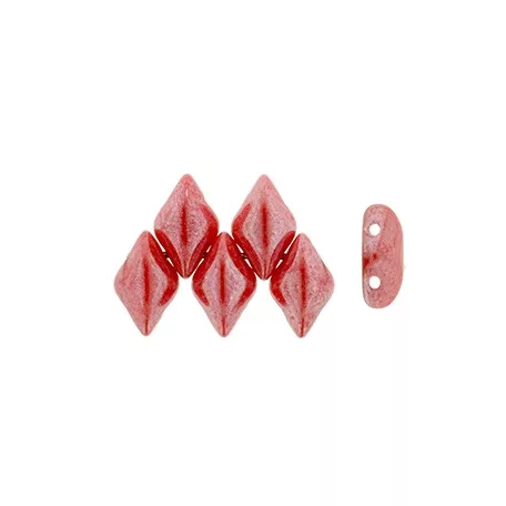 Gemduo 8x5 mm - Coral Red - #L93200 - 5 gr (34 db)