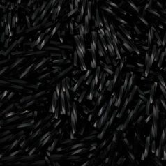   Miyuki 12 mm csavart szalmagyöngy - #401 -  Opál fekete   - 10 gr