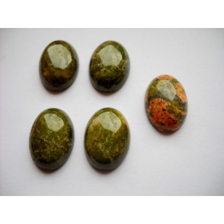 Unakite cabochon - 18x13 mm