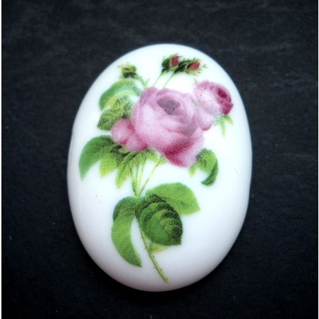 Porcelain cameo - 40x30 mm 