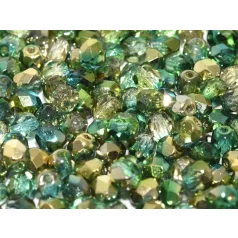 Czech fire polished beads - 4 mm