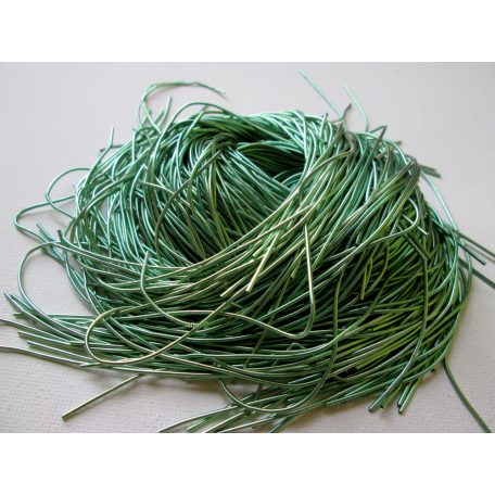 French wire - 1 mm - Semi-soft - light apple green - 5gr