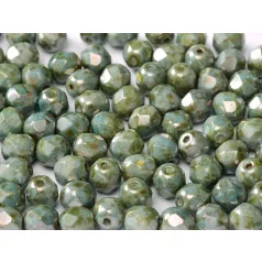 Czech fire polished beads - 4 mm
