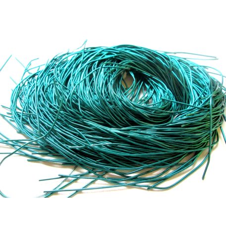 French wire - 1 mm - Semi-soft - emerald - 5gr