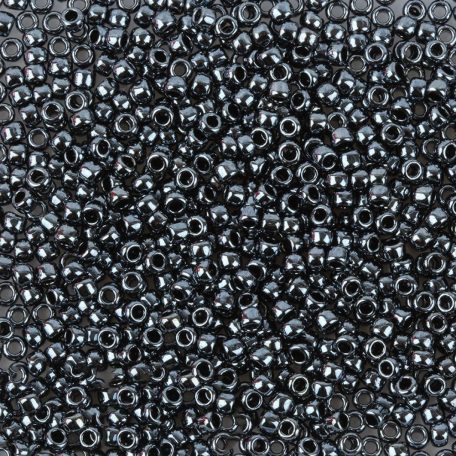 Toho 15/0 - #81 - Metallic Hematite - 5 gr