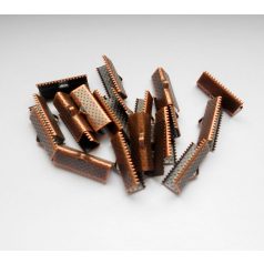 Szalagvégzáró - 20x6 mm - 4 db - vörösréz