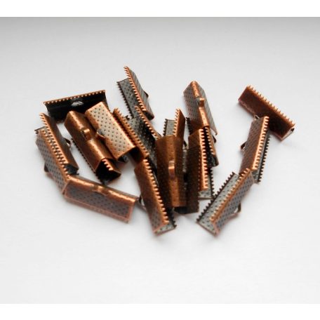 End caps - 25x6 mm - 2 pairs 