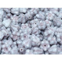 Cseh harangvirág - 8x6 mm - Chalk white teracota copper