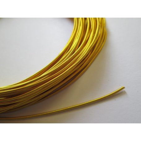 French wire - stiff - 1.25 mm - gold/1 meter