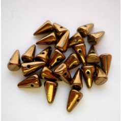 Cseh tüske - 8*5 mm - bronz