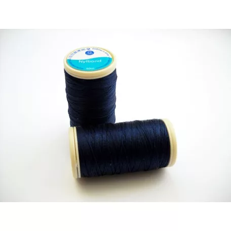 Nylbond beading thread - navy (#9068) - 60 m