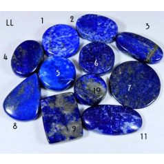 Lapis lazuli kaboson - vegyes méret és forma (LL1-11)