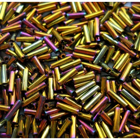 Miyuki 6 mm szalma - Metallic Gold Iris - #462 - 10 gr