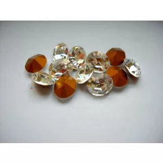 Swarovski ovális kristály - 12x10 mm - clear crystal
