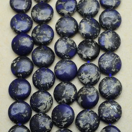 Lapis lazuli lencse - 16 mm