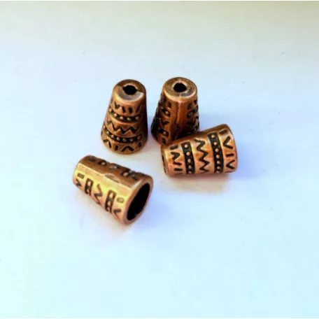 Bead cap copper cone 10x7 mm