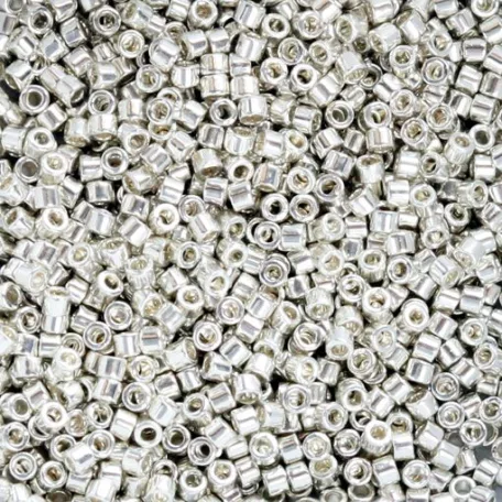 Delica 11/0 - DB0035 - Galvanized Silver - 5 gr