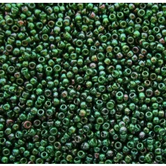Toho 11/0 - #322 - Emerald Gold lustered - 10 gr
