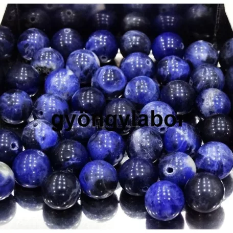 Szodalit ásványgolyó - 6 mm
