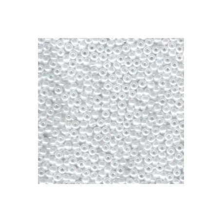 Toho 15/0 - #121 - Opál lüszteres fehér  - 5 gr