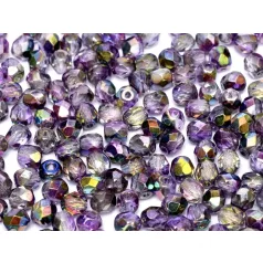 Czech fire polished beads - 4 mm